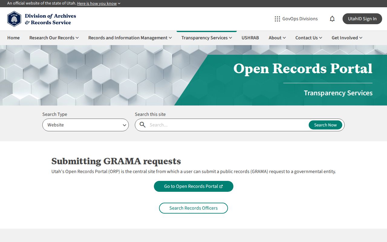 Juab County warrant search: Utah GRAMA open-records request portal