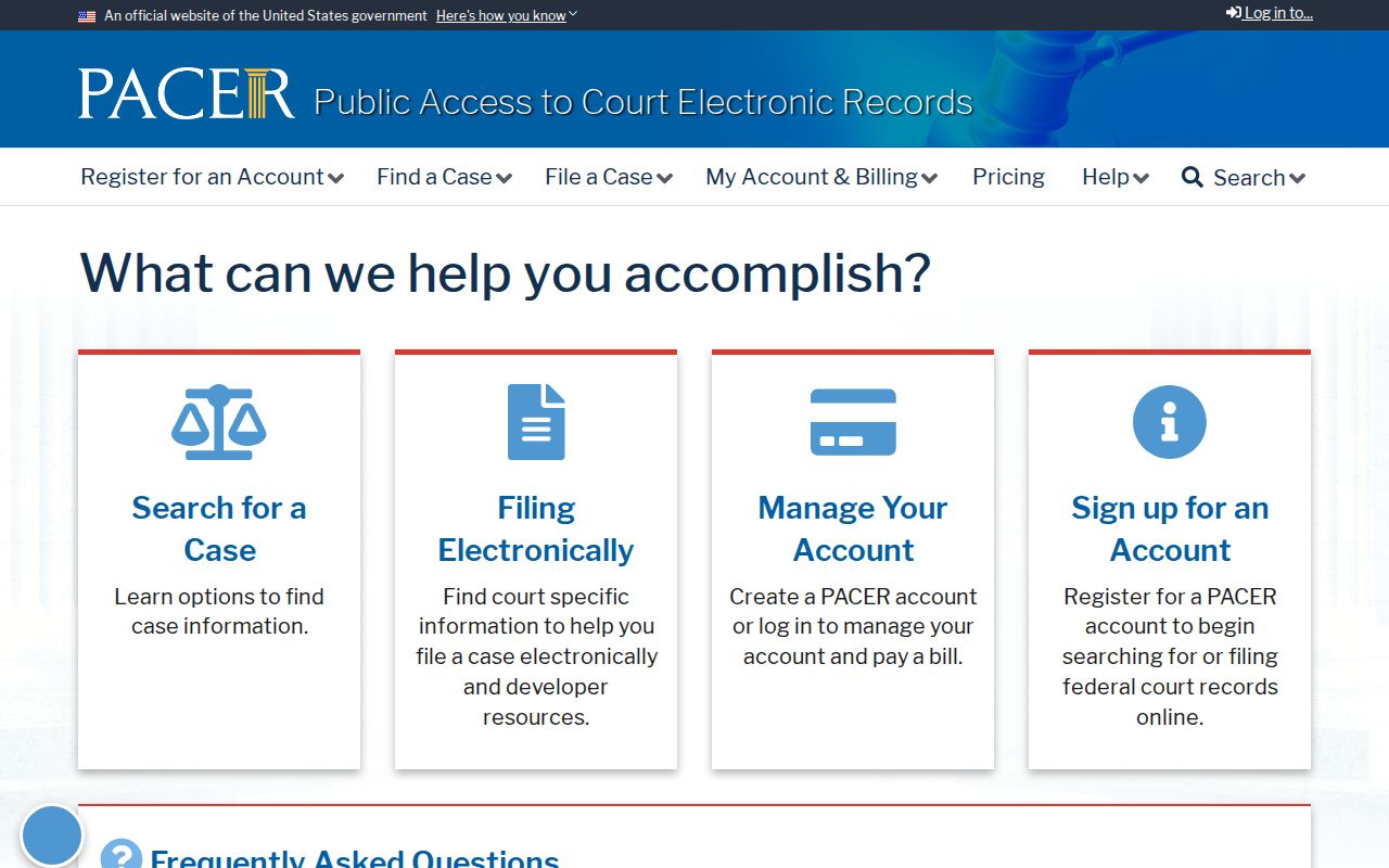 Juab County warrant list research: PACER federal case search, not a local roster
